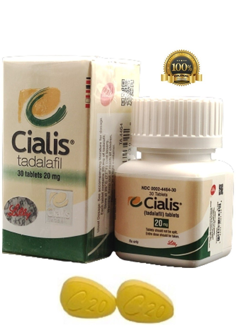Cialis 20 mg 30 Tablet