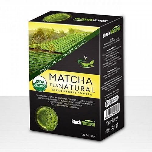 Black Natural Matcha Kilo Verme Çayı