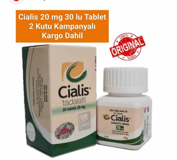 Cialis 20 mg 30 Tablet 2 Kutu Kampanyalı