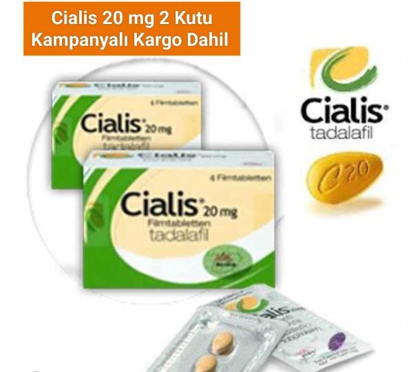 Cialis 20 mg 4 lü Tablet 2 Kutu Kampanyalı