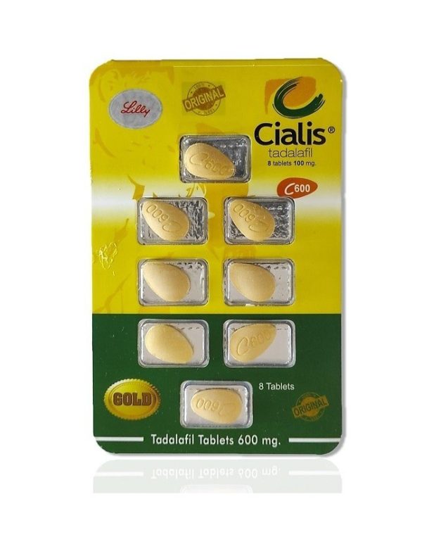 Cialis 600 Mg 8 Tablet